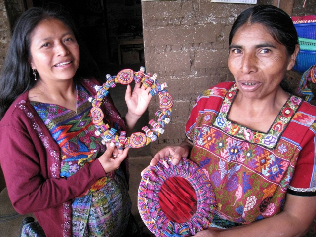 MayaWorks women display their crafts