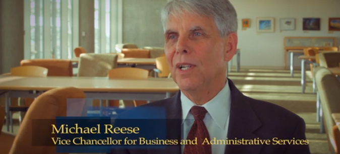 Michael Reese in interview at UC Merced