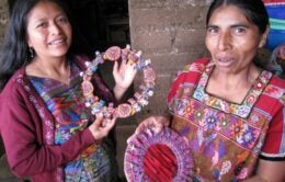 MayaWorks women display their crafts