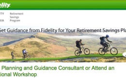 Fidelity homepage