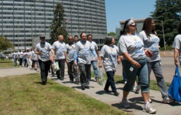 UCOP staffers at UC Walks 2014