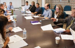 Large meeting at UCOP