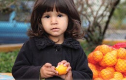 Food drive poster child