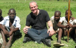 Jay Keasling with kids