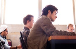 students in classroom