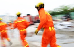 rescue workers