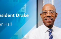 President Drake Town Hall