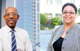 President Drake and Yvette Gullatt