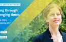 UC Alumni Career Network banner featuring woman standing by trees