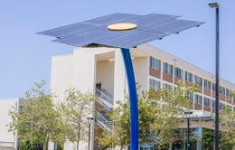 UC SD Solar Chill Statue