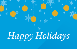 Happy holidays