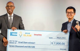 President Drake and Justin Lee