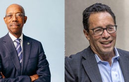 UC President Michael V. Drake, M.D., and UC Regents Chair Richard Leib