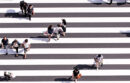 people walking in a city