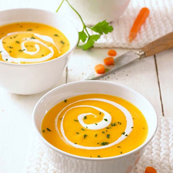 Carrot Soup with Thai Curry