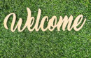 sign reading welcome