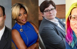 Alexander Bustamante, Sharon-Franklin Brown, Terra Russell-Slavin and Ianna Urquhart.