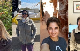 Jenn Bejaka, Sarah Mathews, Babita Sakhrani and Jenny Zhang