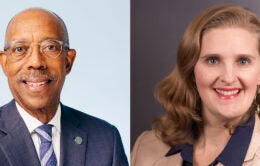 President Drake and Rachael Nava