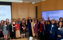 Attendees of the Advancing Faculty Diversity Program Spring Convening at UC San Diego in April 2023.