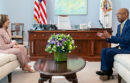 President Drake meets with U.S. Vice President Kamala Harris at the White House