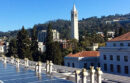 UC Berkeley campus building with solar panels