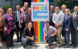 UCOP Pride members at the 2023 Ice Cream Social