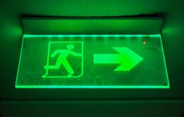 Emergency exit light