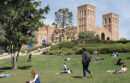 UCLA students on campus