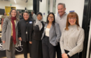 OPSA members at the CUCSA reception hosted at The Barn at UC Riverside. From left to right: Lisa Smith, Angela Porras-Weydemuller, Mahjabeen Yucekul, Giselle Jose, Tom Myers and Danielle Gunkel