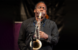 David Murray playing the saxophone