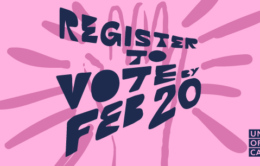Register to vote by Feb. 20