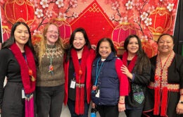APISA members at the 2024 Oakland Lunar New Year celebration