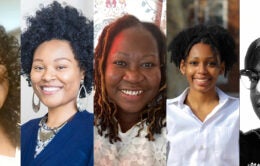 Davyda Johnson, Maria Martin, Katina Napper, Mali Williams and Eboni Shaw.