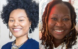 Maria Martin and Katina Napper