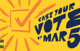 Cast your vote by March 5