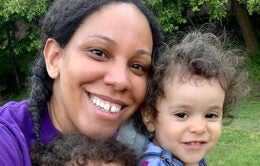 Theanne N. Griffith and her daughter