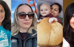 Marisa Strong, Gergana Tsvetkovas, Priya Mishra and Christine Kim