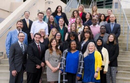 The CUCSA Delegation at UC San Diego for their winter quarter meeting.