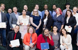 2023 UC Tech Awards winners at the UC Tech Conference hosted by UC Berkeley and UCSF.