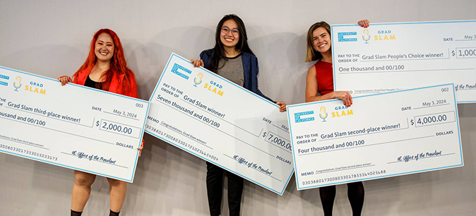 Three new Grad Slam winners crowned in a battle for brevity