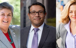 Glenda Humiston, Jorge Silva and Cathy O'Sullivan