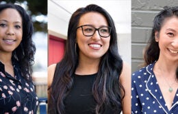 Nicole Reinosa, Liliana Campos Ramales and Winnie Wu