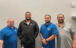 Daniel Estrada, Maynor Gutierrez, Mike Zelaya, and Juan Conrado