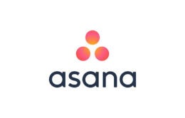 "asana" with three red dots above it