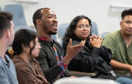 Students at the UC Irvine Joe C. Wen School of Population & Public Health