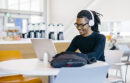 Man working at computer