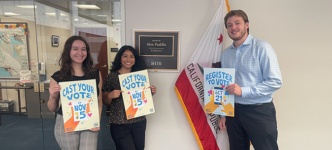 UC gets out the vote in our national and state capitals