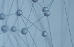 beads connected by a network of strings