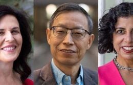 Leda Cosmides of UC Santa Barbara, Huaijun Zhou of UC Davis and Raissa M. D'Souza of UC Davis are among the 46 University of California faculty elected this year as fellows of the American Association for the Advancement of Science.